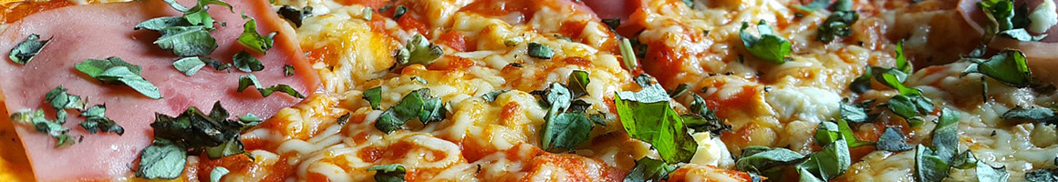 Eating Italian Pizza at Gondolier Pizza & Italian restaurant in Lenoir City, TN.
